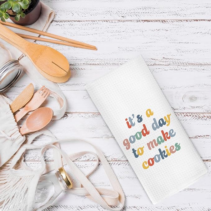 Funny Cookies Kitchen Dish Towels 16x24 Inch, Baking Gifts - Image 6