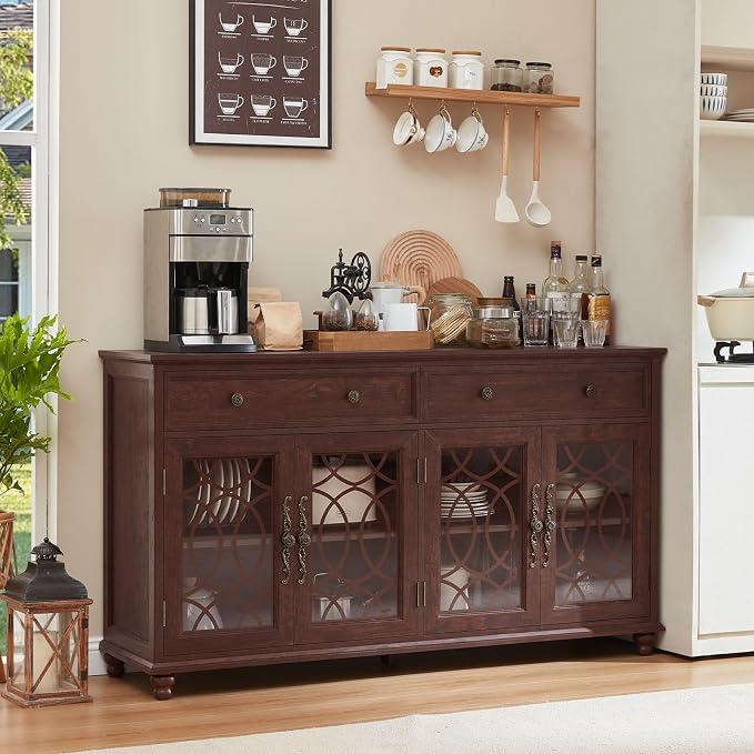 Joaxswe Large Sideboard Buffet Cabinet - Image 5