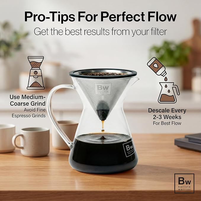 Barista Warrior Reusable Coffee Filter - Image 5
