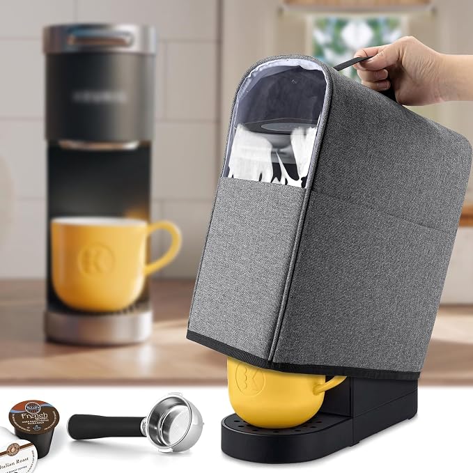 CURMIO Coffee Maker Dust Cover Compatible - Image 2