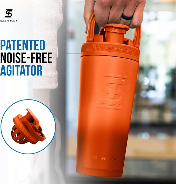 Ice Shaker Insulated Stainless Steel Shaker Bottle | 26oz - Image 5