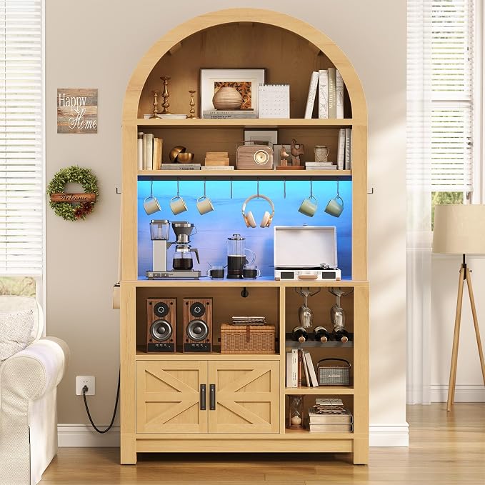 Itaar 73" Tall Arched Bakers Rack - Image 3