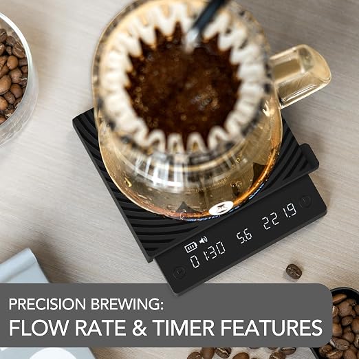 Timemore Basic Mini Coffee Scale, Slim & Lightweight Design, Three Modes | - Image 4