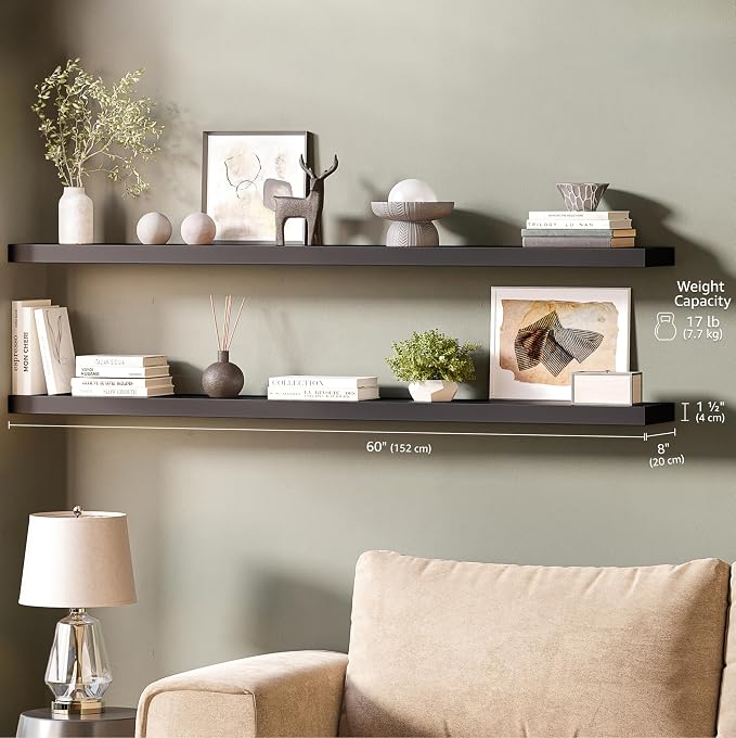 Ballucci Floating Shelves for Wall, - Image 3