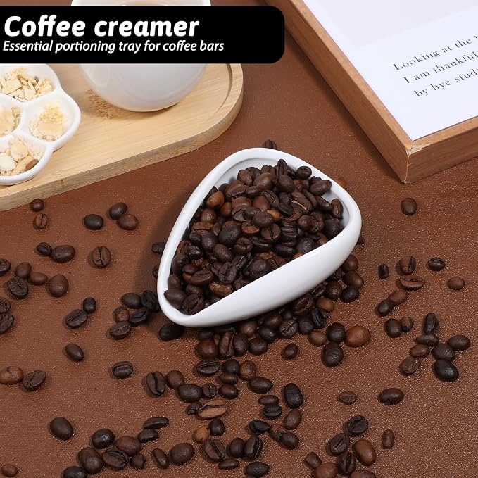 Ceramic Coffee Dosing Cup & Tea Storage Tray, Ceramic Single Dosing Tray - Image 4