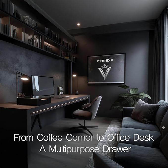 Coffee Pod Holder with Rail Drawer Compatible with Nespresso Vertuoline and - Image 9
