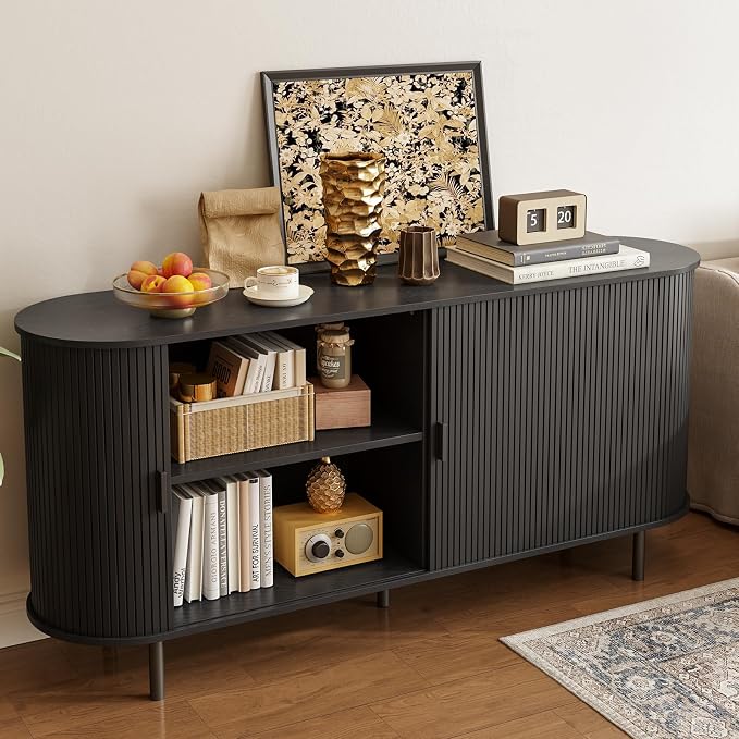 ONBRILL 63" Sideboard Buffet Cabinet - Image 7