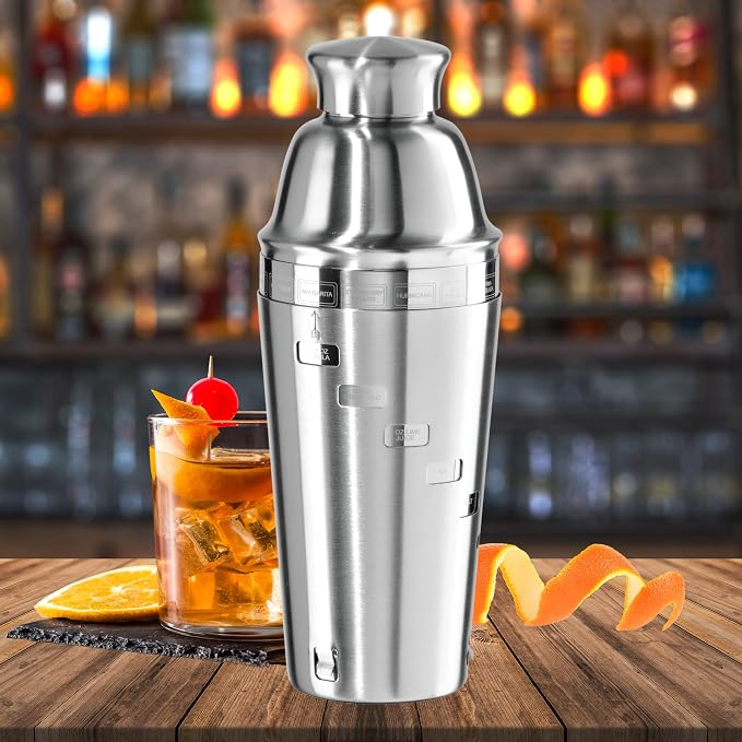 OGGI Dial A Drink Cocktail Shaker - Image 3