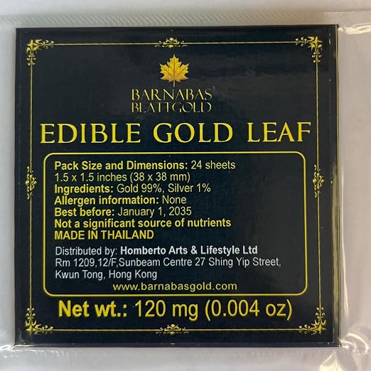 Barnabas Edible Gold Leaf 24K - Image 2