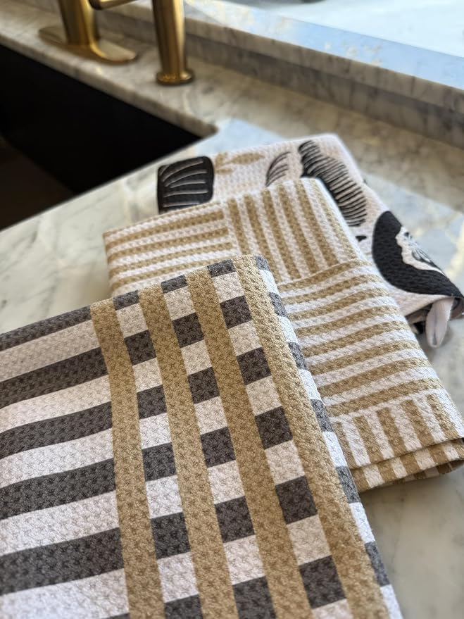 || 3 Pack Double Sided || Kitchen Towels || Dish Towels || Highly Absorbent || - Image 9