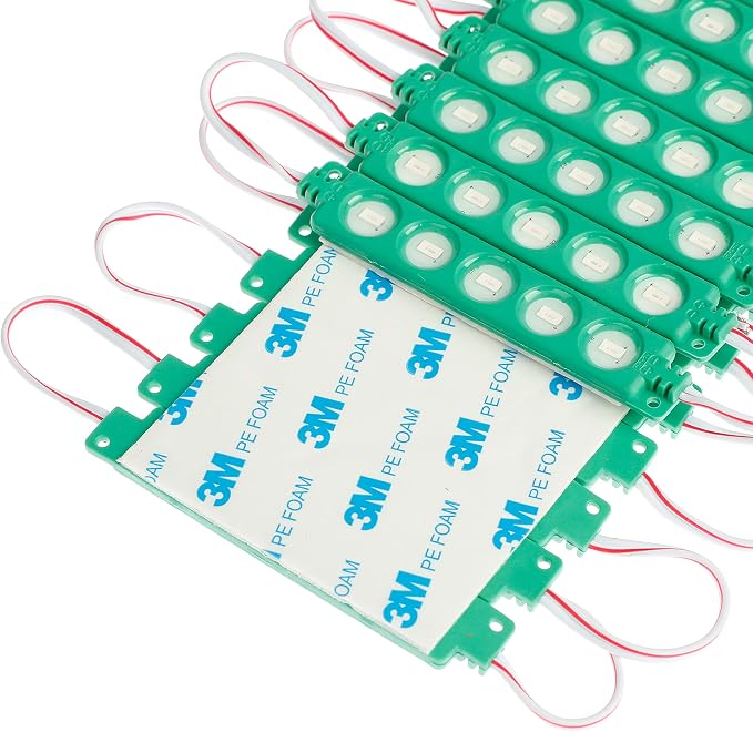 Q QINGCHEN DC24V Green Injection LED Module 1.2W Waterproof led Light Strip - Image 2