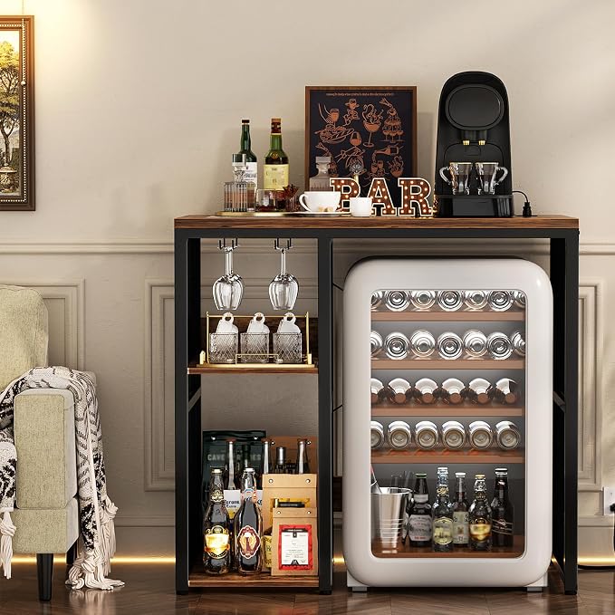 Homieasy Mini Fridge Cabinet - Image 3
