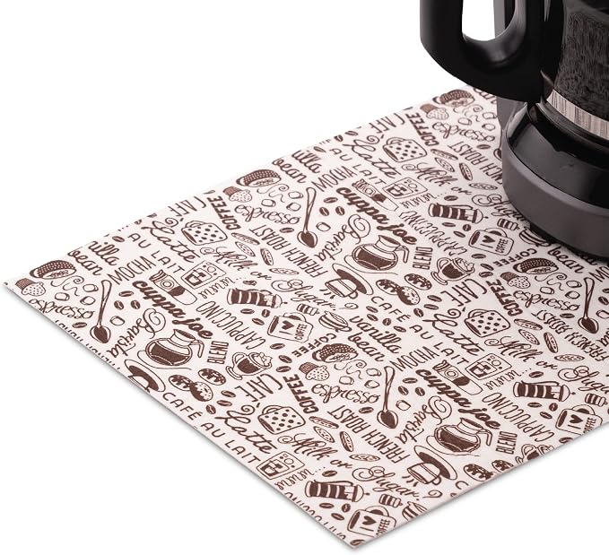 S&T INC. Coffee Mat, Absorbent Bar Mat by STINC