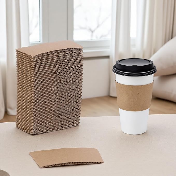 200 Pack Coffee Cup Sleeves, coffee sleeves, Coffee Sleeves Disposable - Image 7