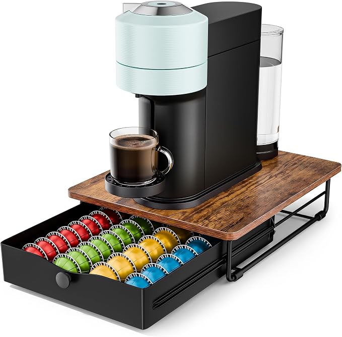 EVERIE Coffee Pod Holder Drawer, Compatible by EVERIE