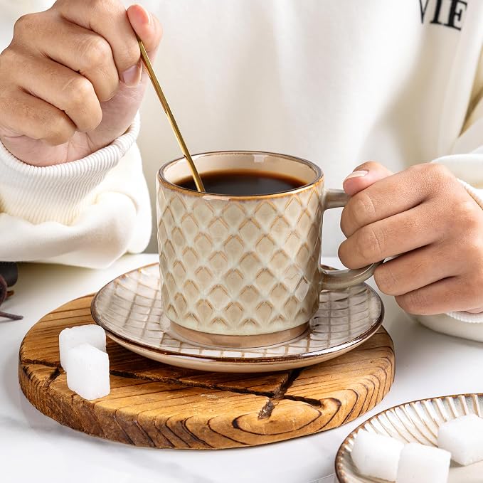 GBhome 6OZ Stackable Coffee Mugs - Image 6