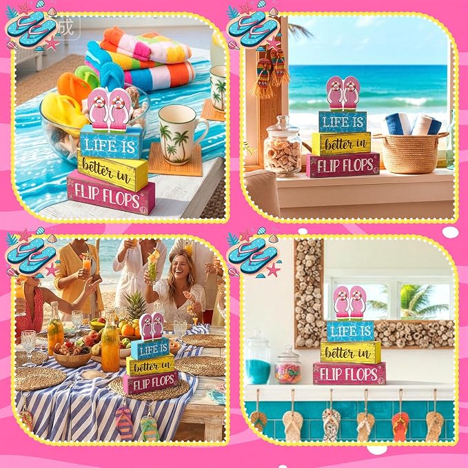 Yuntau 4 Pcs Summer Decorations - Image 8
