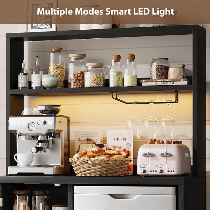 Jocoevol Coffee Bar Cabinet - Image 7