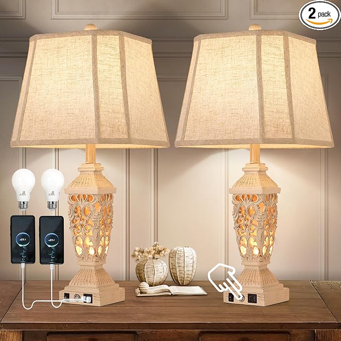 AIDENOEY Farmhouses Table Lamp by LightingyourhomeandLifewithus