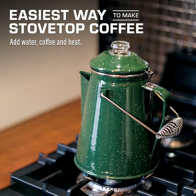 COLETTI Classic Percolator Coffee Pot — The Most Nostalgic Camping Coffee Pot - Image 7