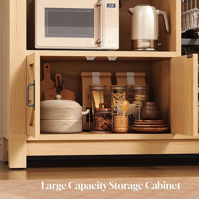 Itaar 73" Tall Arched Bakers Rack - Image 8