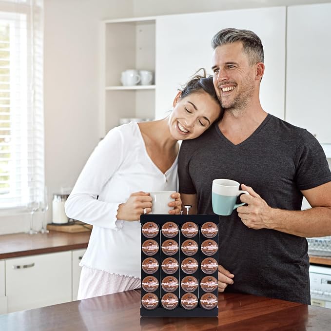 Wall Mounted Coffee Pod Holder, Holds 20 K Cup Coffee Capsules, - Image 6