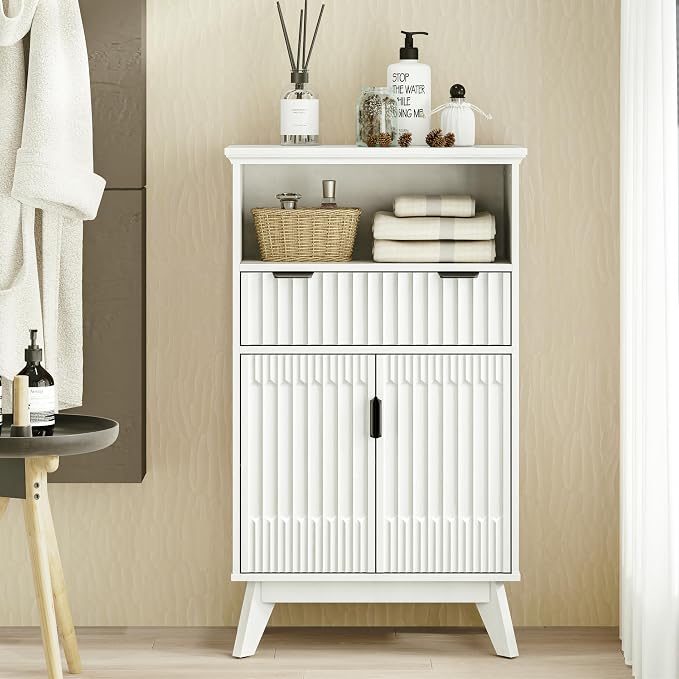 FLOWBACK Fluted Cabinet, Bathroom Storage - Image 8