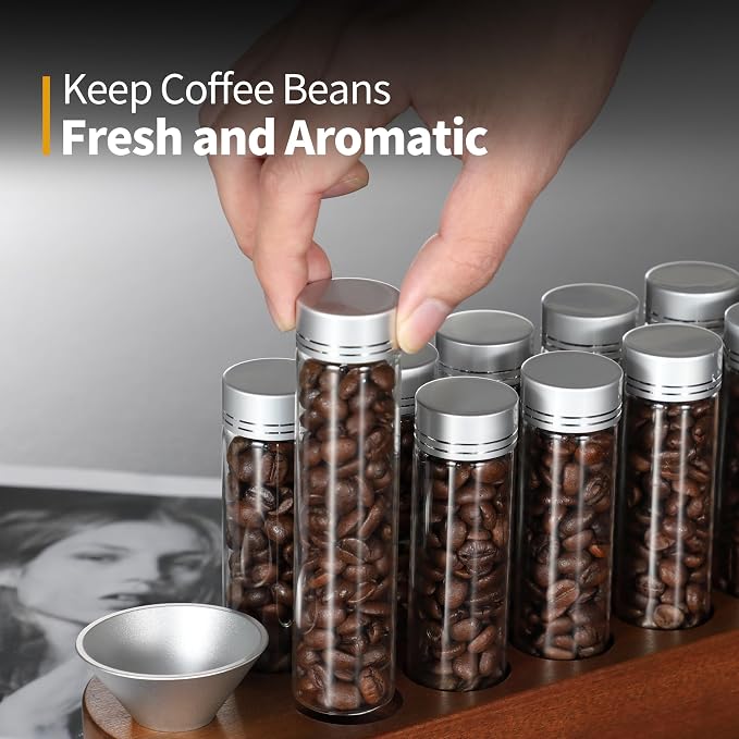 Coffee Bean Container, Single Dose Coffee Bean Storage - Image 3