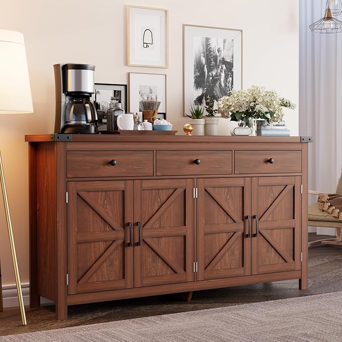 VVFLU 63" Sideboard Buffet Cabinet - Image 7
