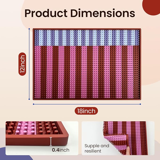 Decorative Cocktail Bar Mat 18x12 — Premium PVC Bar Mat, Non-Slip Coffee Mat - Image 3