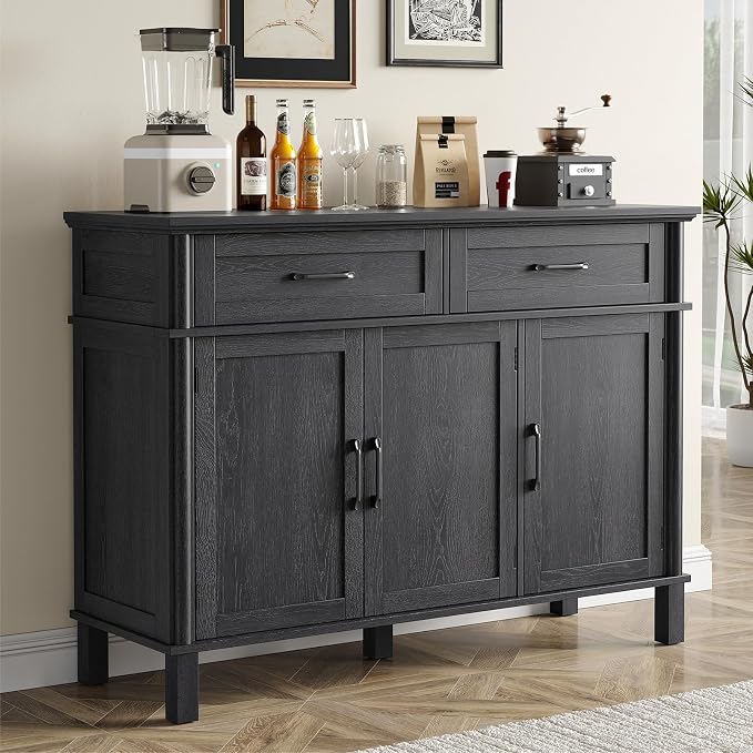 48 Inch Sideboard Buffet Cabinet by LEFURTURE