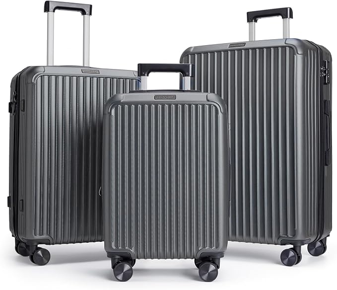 LIGHT FLIGHT 3 Piece Luggage Sets by LIGHTFLIGHT