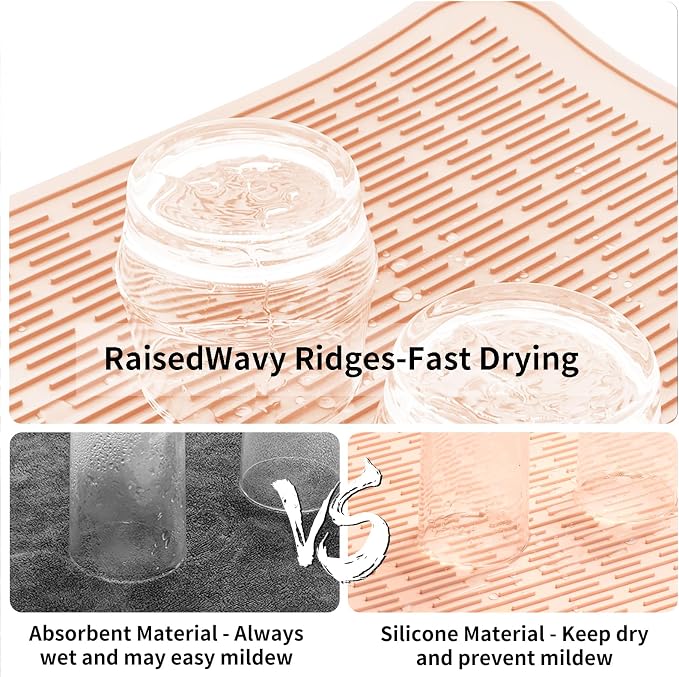 ZLR Heavy-Duty Silicone Dish Drying Mat - Image 2