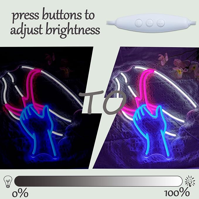 Lady Neon Sign for Wall Decor Beauty Miss Led Light Up Sign Preppy Girl Neon - Image 3