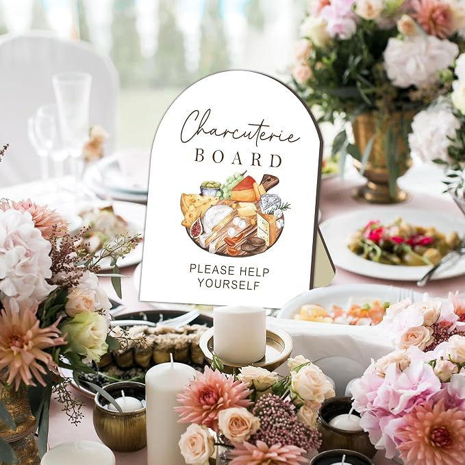 Charcuterie Board Sign, Food Grazing Sign - Image 4