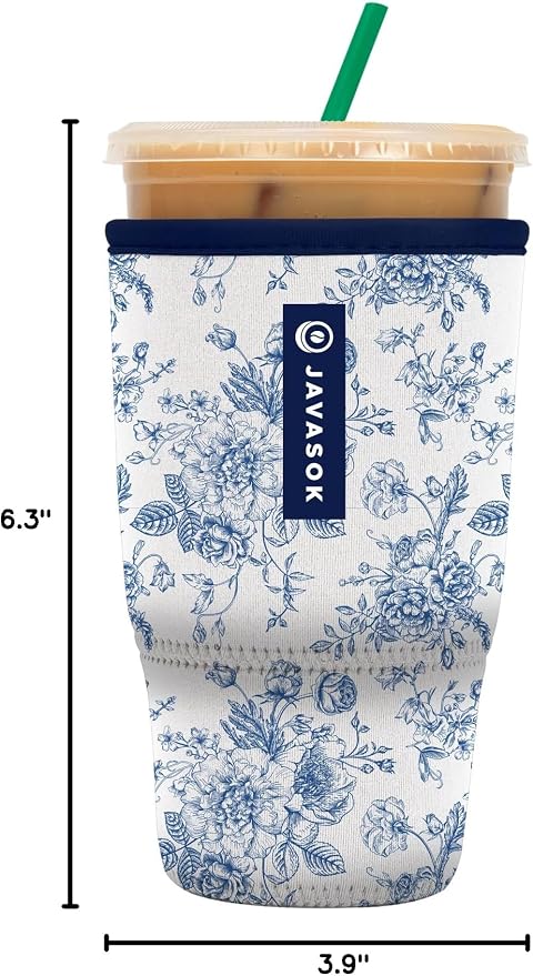Sok It JavaSok Iced Coffee & Cold Soda Insulated Neoprene Cup Sleeve - Image 8