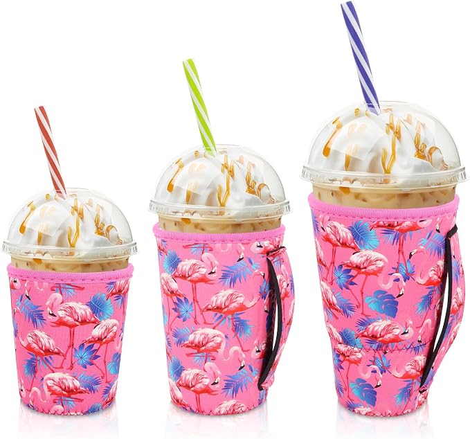 Iced Coffee Sleeve Insulator Sleeves by AJLTPA
