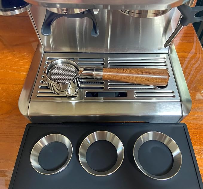 51mm Espresso Dosing Funnel Stainless Steel Coffee Dosing Ring 51mm Compatible - Image 2
