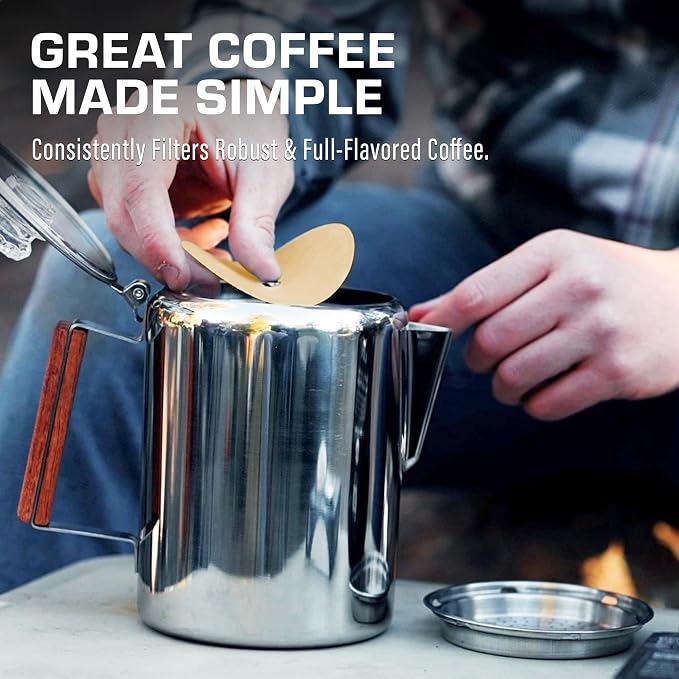 COLETTI Percolator Coffee Filters — Disc Coffee Filters - Image 4