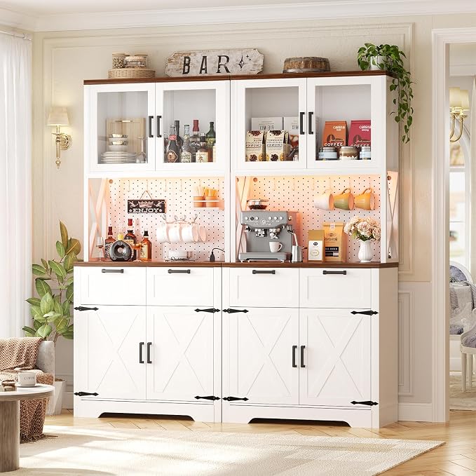 Unikito 71" Tall Kitchen Pantry Storage Cabinet - Image 2