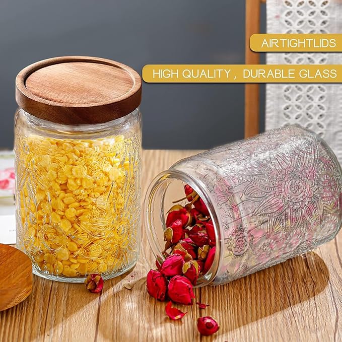 24 OZ Airtight Glass Storage Jar - Image 6