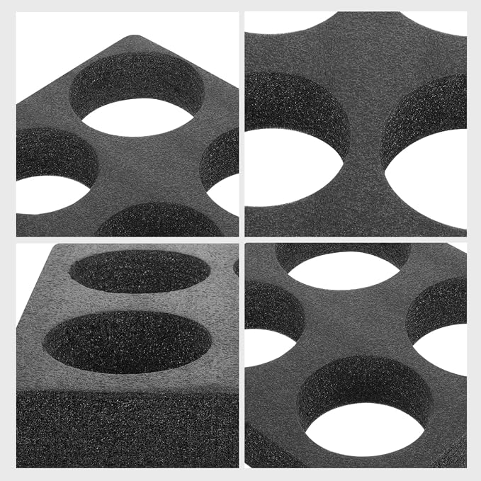 Cup Carrier 4pcs Multiple Holes Cup Holder Foam 2 and 4 Tray Drink Carrier - Image 7