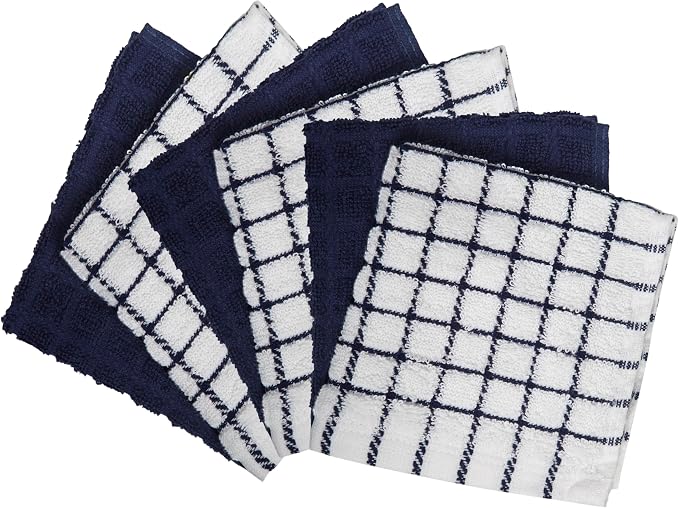 Bumble Dish Cloths | 12” x 12” | 100% Cotton Kitchen Towels | 405 GSM | Soft - Image 2