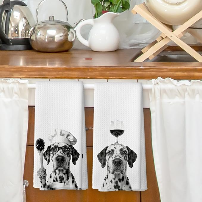 Funny Great Dane Hand Towels, Great Dane Gifts - Image 2