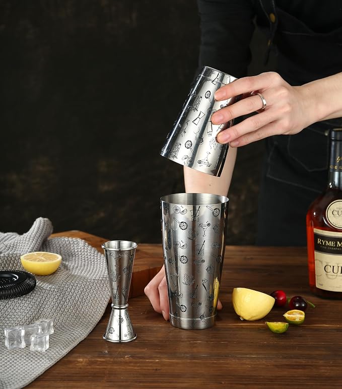Stainless Steel Boston Shaker - Image 3