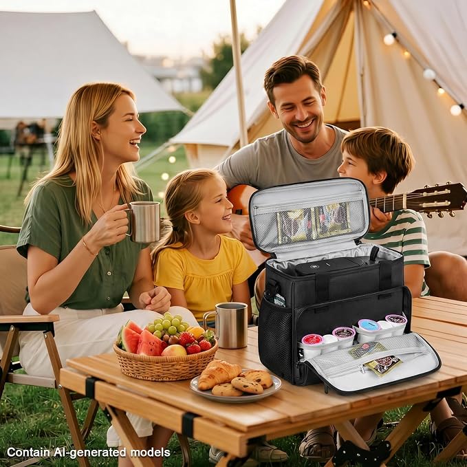LEFOR·Z Coffee Maker Travel Bag Compatible - Image 5