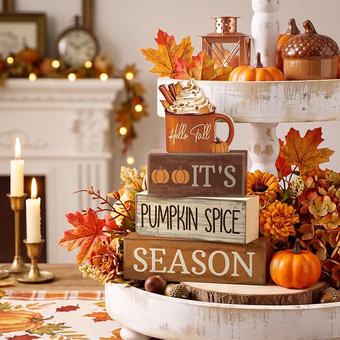 Lineshading 4 Pcs Fall Decorations - Image 2