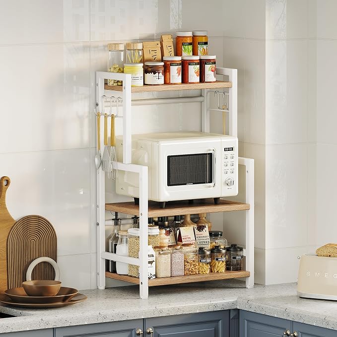 Kitchen Countertop Organizer, 3 Tier Large Spice Rack Organizer - Image 3