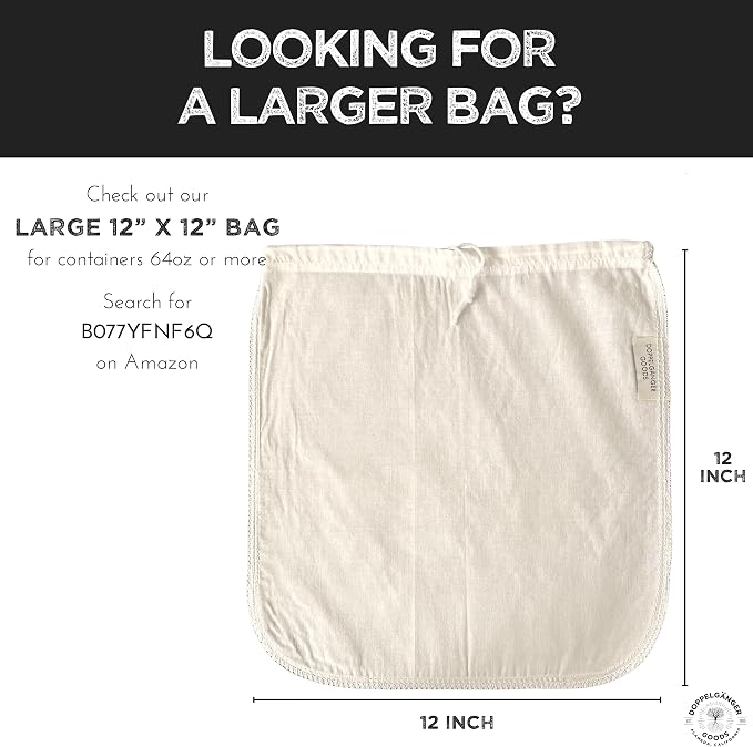Organic Cotton Cold Brew Coffee Bag - Image 7