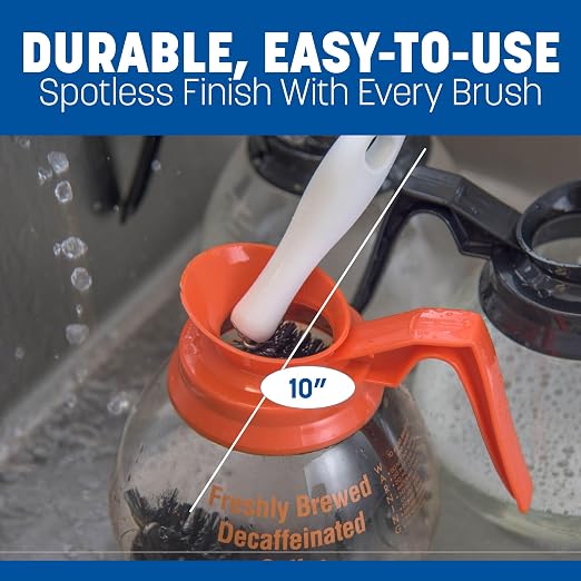 SPARTA 4015300 Polyester Curved Brush, Coffee Decanter Brush - Image 4